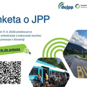 Anketa o kakovosti storitev javnega prevoza v Sloveniji