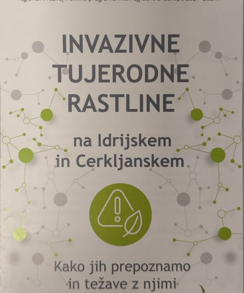 V projektu Central BIC uspešno izveden sklop izobraževalnih aktivnosti o invazivnih tujerodnih rastlinah
