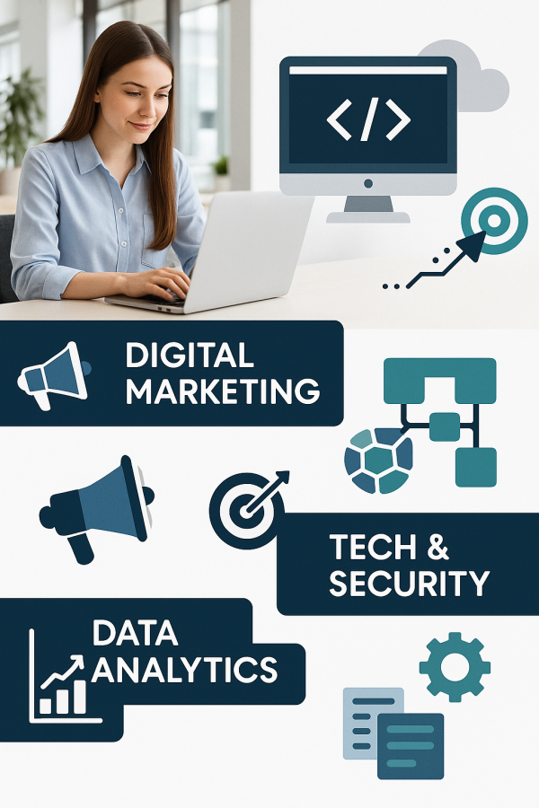 BREZPLAČNE DELAVNICE za razvijanje digitalnih veščin in digitalne preobrazbe